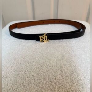 Ralph Lauren Logo Reversible Belt